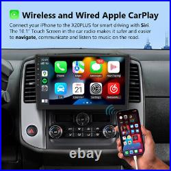 10.1Car Radio Stereo Apple CarPlay Touch Screen Double 2 Din With Backup Camera