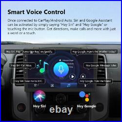10.1Car Radio Stereo Apple CarPlay Touch Screen Double 2 Din With Backup Camera