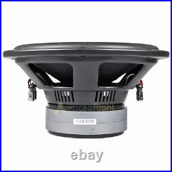 12 Subwoofer 3600W Max Dual 4 Ohm Car Audio NSW Series NSWZ1206D4 Nakamichi