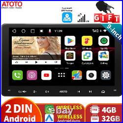 2023 NEW ATOTO S8 9in Android Double Din Car Stereo 4G+32G GPS Track 4G LTE 2xBT