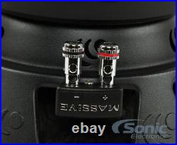 2 Massive Audio GTX104 GTX Series 10 700W RMS Dual 4 Ohm Car Audio Subwoofer