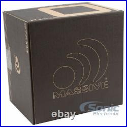 2 Massive Audio GTX104 GTX Series 10 700W RMS Dual 4 Ohm Car Audio Subwoofer