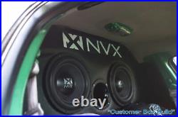 2 NVX VCW104 10 750W RMS VC-Series Dual 4-ohm Car Audio Subwoofers