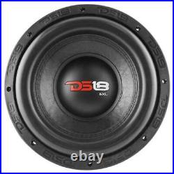 2 x DS18 EXL-X10.2D 10 1750W 2Ohm Pro Car Audio Dual Coil Subwoofer