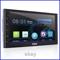 7 Pyle PLINTBL7 Double DIN Bluetooth Car Stereo Receiver Android GPS MirrorLink