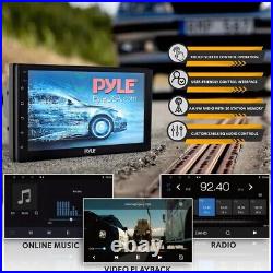 7 Pyle PLINTBL7 Double DIN Bluetooth Car Stereo Receiver Android GPS MirrorLink