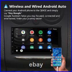 8-Core 7in Double 2DIN Car Stereo with Wireless CarPlay & Android Auto Radio GPS