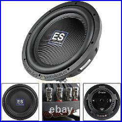 American Bass 12 Slim Subwoofer 1500 Watts Max Dual 4 Ohm Car Audio ES-1244