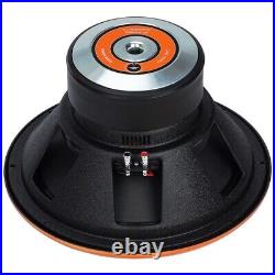 Car Audio 15 Subwoofer Dual Voice Coil CADENCE S2W15D4. V2 1600 Watts 4 Ohm Each