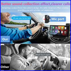 Carpuride 9.3 Inch Dual Bluetooth Car Stereo Wireless Apple Carplay Android Auto