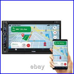 DS18 Car Stereo 6.9 Double-Din Bluetooth Apple CarPlay Android Mirror DDX6.9CP