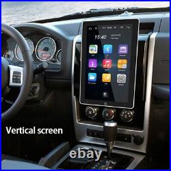Double 2 DIN Rotatable Android 12 Touch 10.1'' Screen Car Stereo Radio GPS Wifi