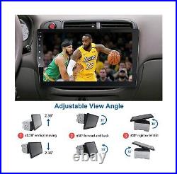 Double Din Touchscreen Car Stereo Detachable 10 Inch Car Audio Receivers, F
