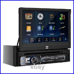 Dual XDVD176BT 7 Touchscreen Bluetooth Single Din DVD Multimedia Receiver