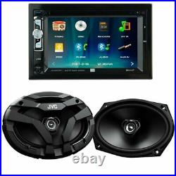 Dual XDVD276BT 6.2 Double DIN Bluetooth DVD/CD Receiver with JVC 6x9 Speaker