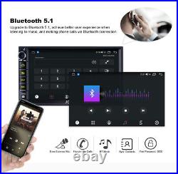 JOYING Double Din Android Head Unit with Bluetooth 7 inch LCD Touch Screen 4+64G