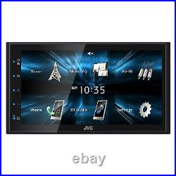 JVC KW-M150BT Double DIN Stereo Receiver Radio with 6.8 WVGA Capacitive Display