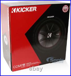 KICKER 48CWR104 800W 10 Inch CompR Dual 4-Ohm Car Subwoofer Car Audio Sub Woofer