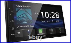 Kenwood DMX47S Double DIN CarPlay car stereo 6.8 with Bluetooth NEW