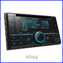 Kenwood DPX505BT Double DIN Bluetooth & CD Car Stereo, Alexa, SiriusXM Ready Rad