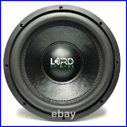 Lord of Bass SC 12 600 Watt Car Audio Subwoofer 1200 Watts Max Dual 2 Ohm