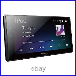 NEW PIONEER Bluetooth Car Stereo Receiver FM Radio Audio System Double DIN Auto