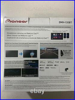 NEW PIONEER Bluetooth Car Stereo Receiver FM Radio Audio System double DIN Apple