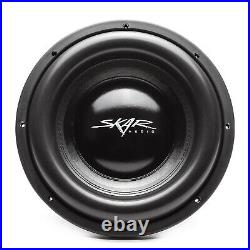 New Skar Audio Evl-12 D4 2500w Max Power 12-inch Dual 4 Ohm Spl/sq Car Subwoofer