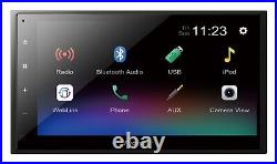Pioneer 6.8 Double DIN Touchscreen Bluetooth USB Digital Multimedia Car Stereo