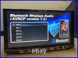 Pioneer AVH-X490BS 7 Double Din Bluetooth In-Dash DVD Receiver TESTED&WORKING