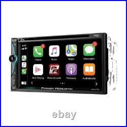 Power Acoustik Cpaa-70d Double Din 7 DVD Player Usb Apple Carplay Android Auto