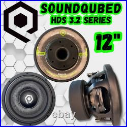 SoundQubed HDS3.2 Series 2400W Car Audio Subwoofer 12 Inch Dual 2 ohm