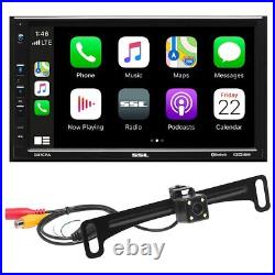 Sound Storm Double Din 7 Touchscreen AM/FM/Bluetooth/Carplay with Backup Camera